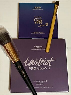 Tarte Rainforest of the Sea (Vol 3) + Tarteist Pro Glow 3 Palette Bundle